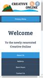 Mobile Screenshot of creativeonline.ca